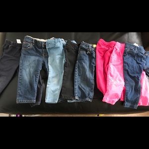 8 pair of bottoms